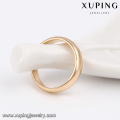 13635 Xuping simple new design ouro anéis de noivado